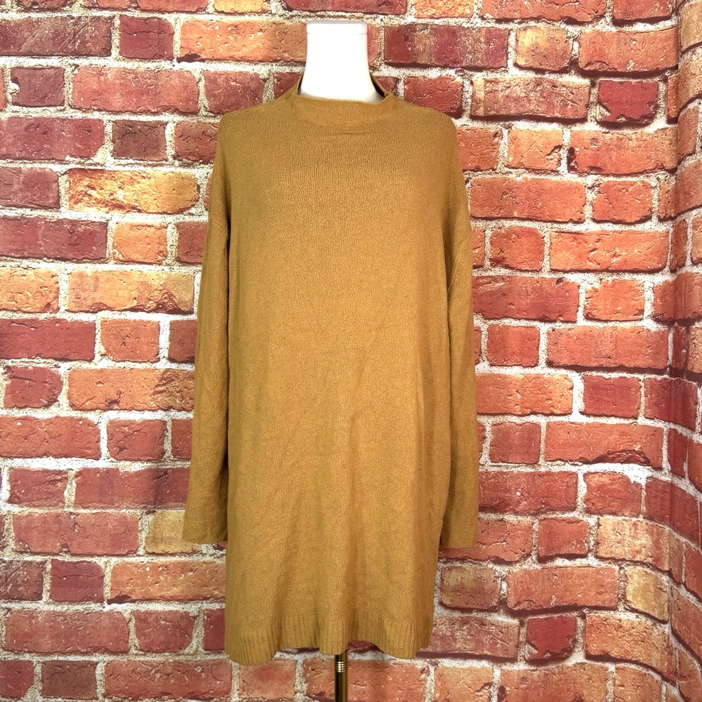 Chelsea28 Mock Neck Women's Long Sleeve Sweater Size XXL 3/4 Sleeve Stretch